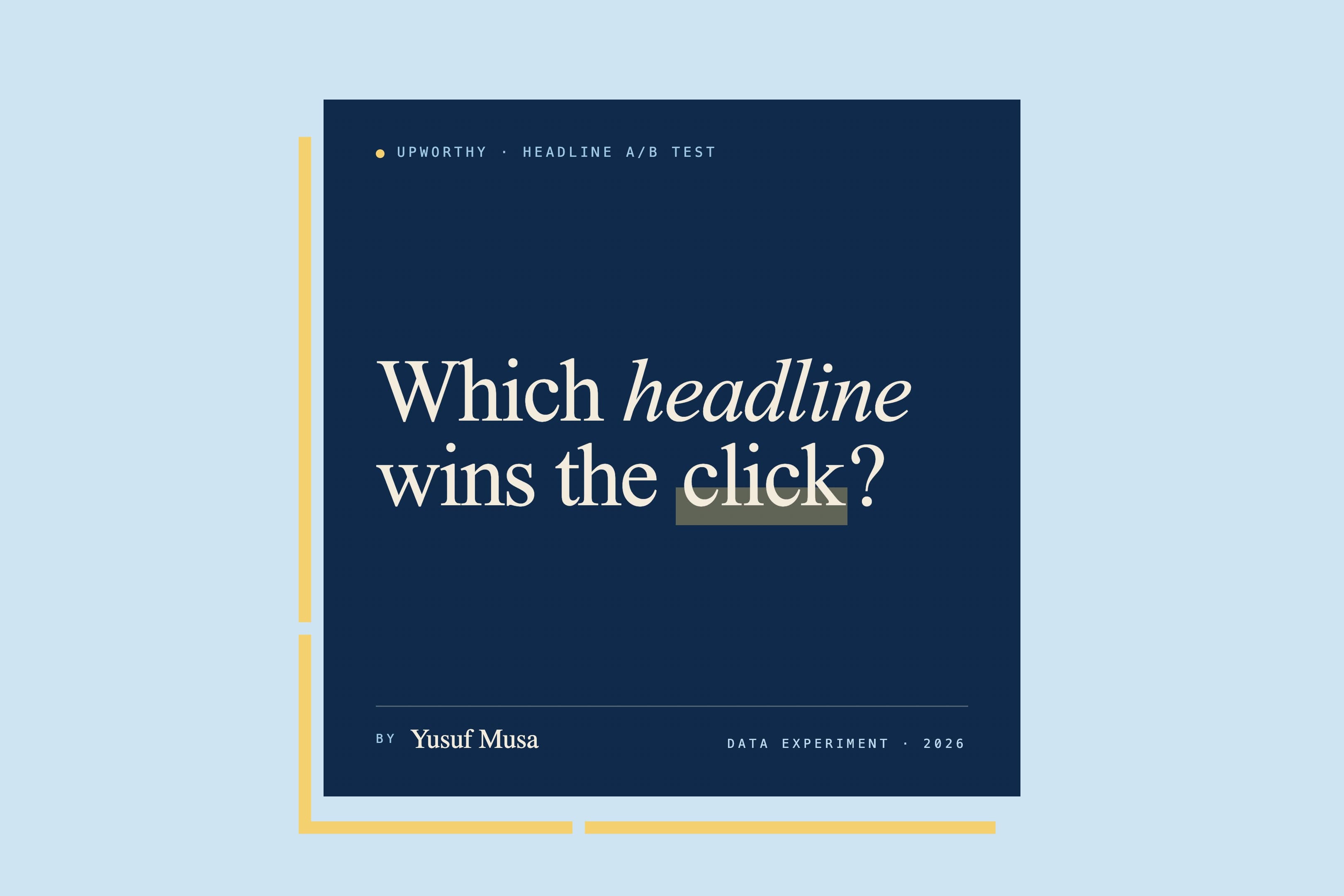 Headline A/B Test Analysis