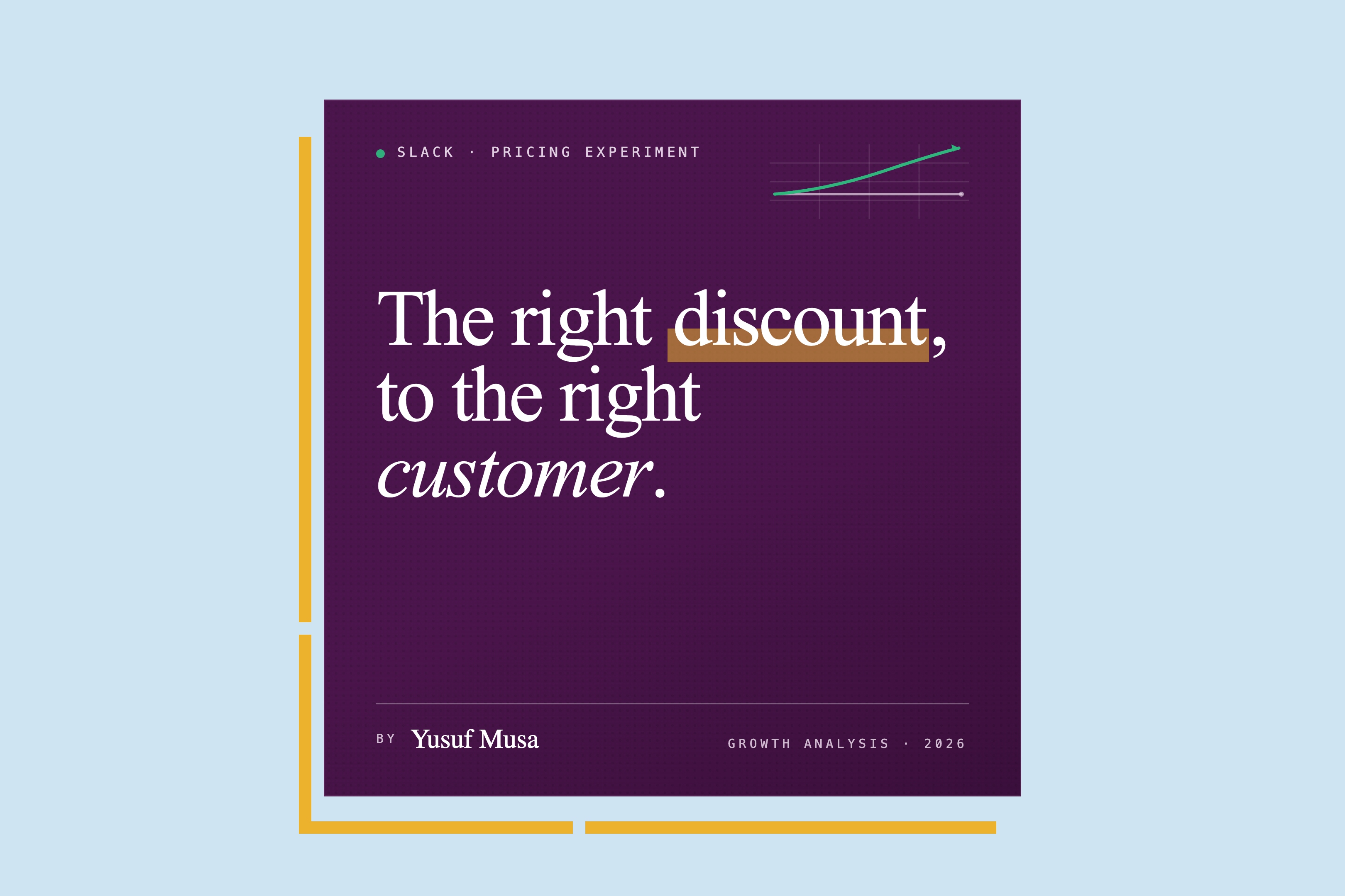 Slack Pricing & Growth Experiment
